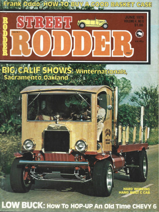 STREET RODDER 1975 JUNE - HOP-UP OLD CHEVY 6, HOLE FILLING WITH SOLDER